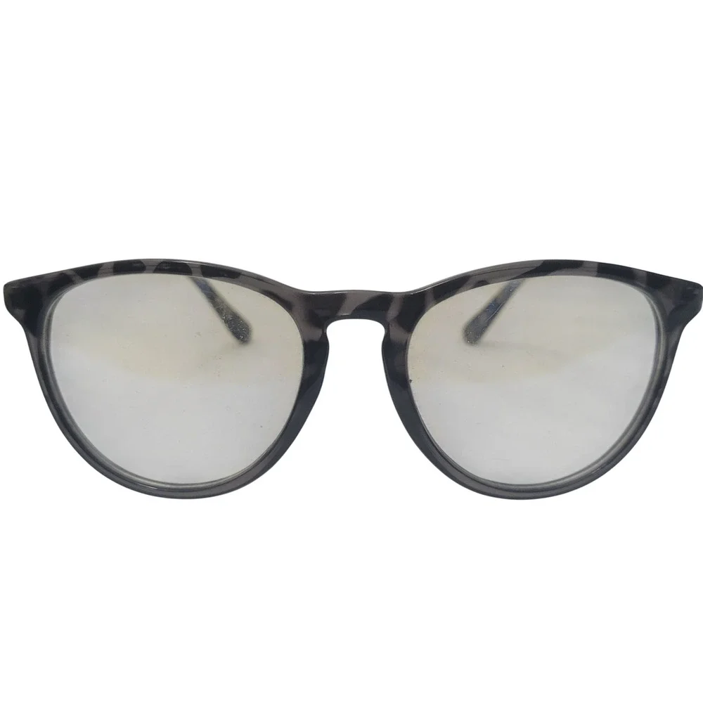Black Tortoiseshell Cateye Wayfarer Glasses Clear Lens Classic Retro Style‎