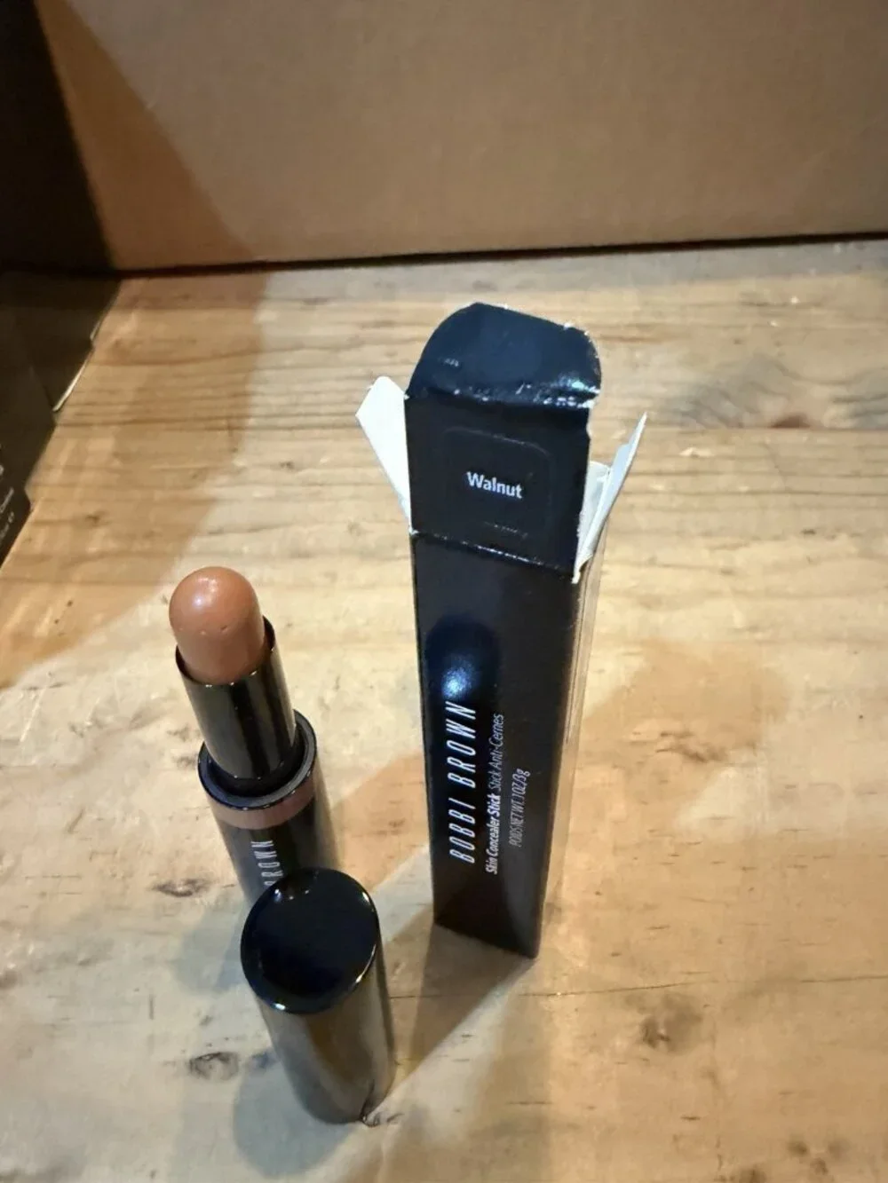 Bobbi Brown Skin Concealer Stick In WALNUT .1oz/3g New W/ Box