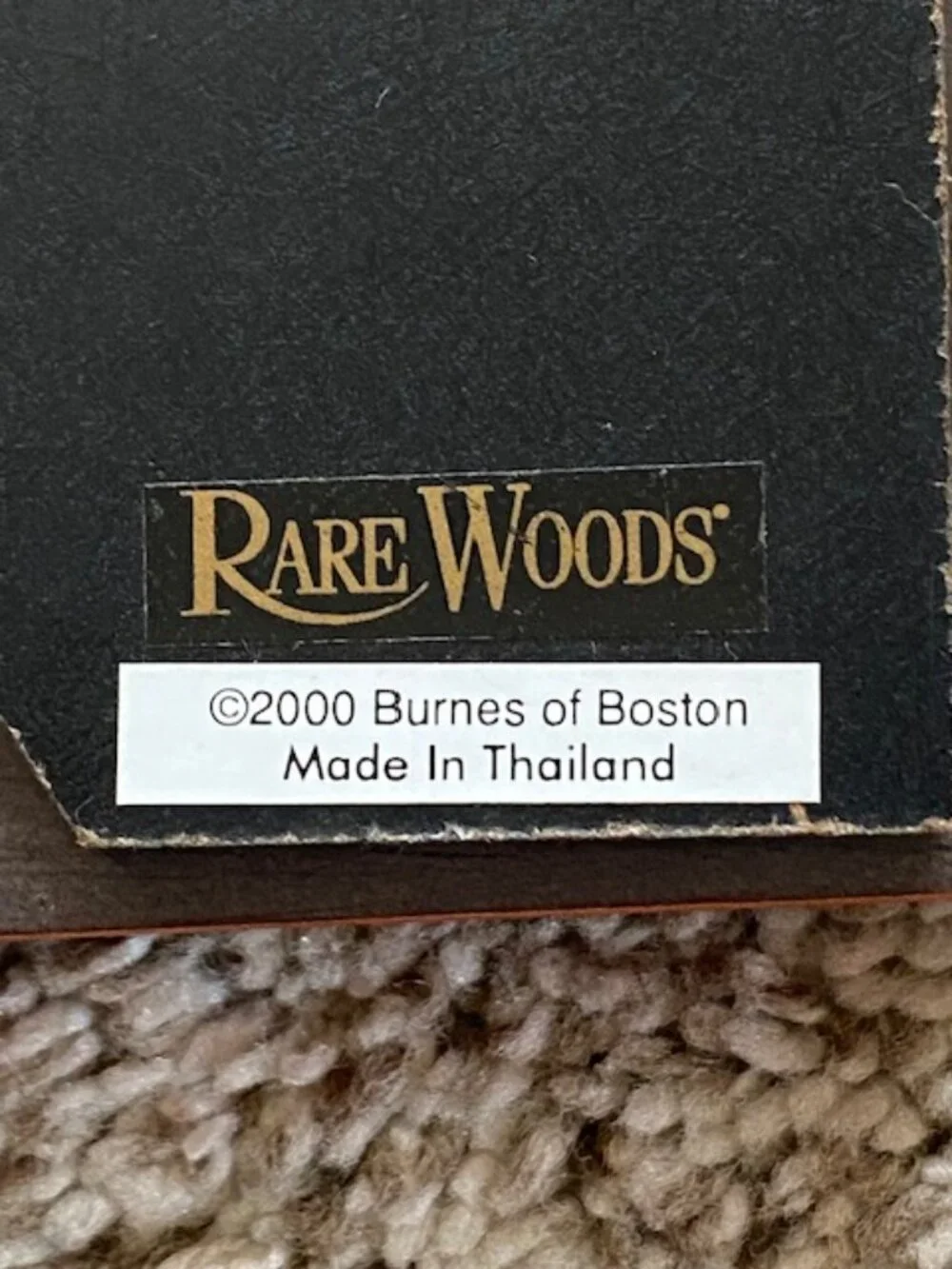 Rare Woods vintage 2000