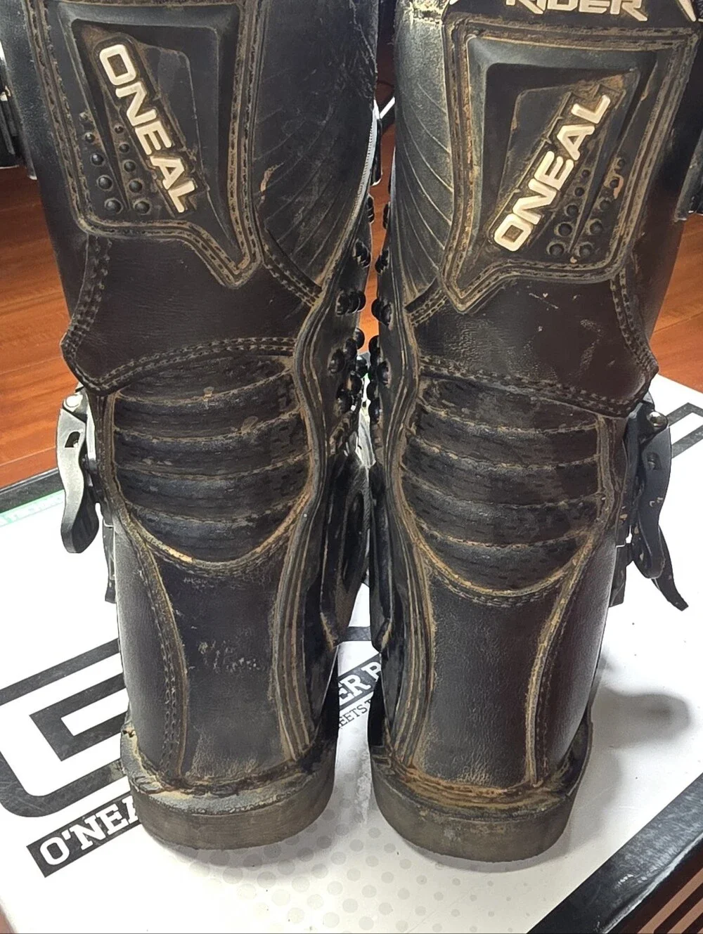 O'Neal Rider Youth Motocross Boots Black Size US/EU 3/35 Off-Road MX