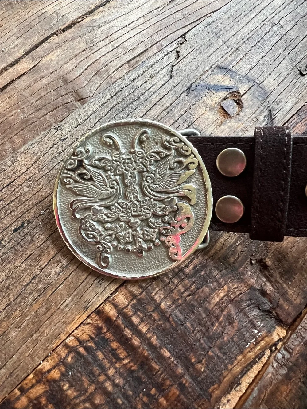 Luna belt classic brown