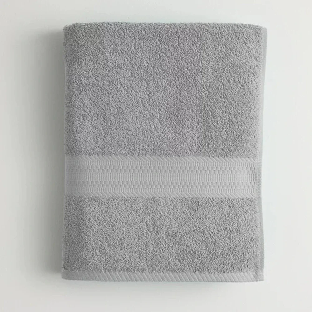 The Big One Solid Bath Towel, Light Grey, 30