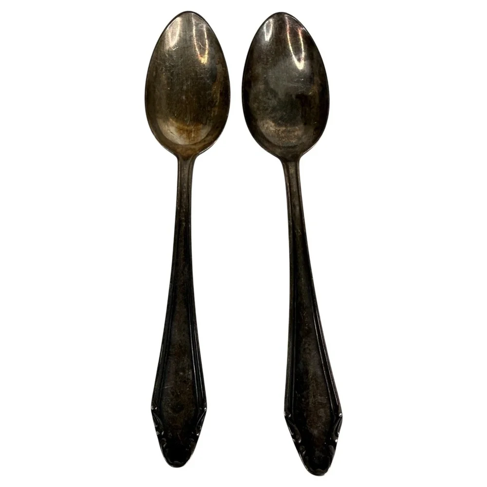 11 Walter Breuker W&B 100 Rostfrei Teaspoon Silverplate Vintage Set Made Germany