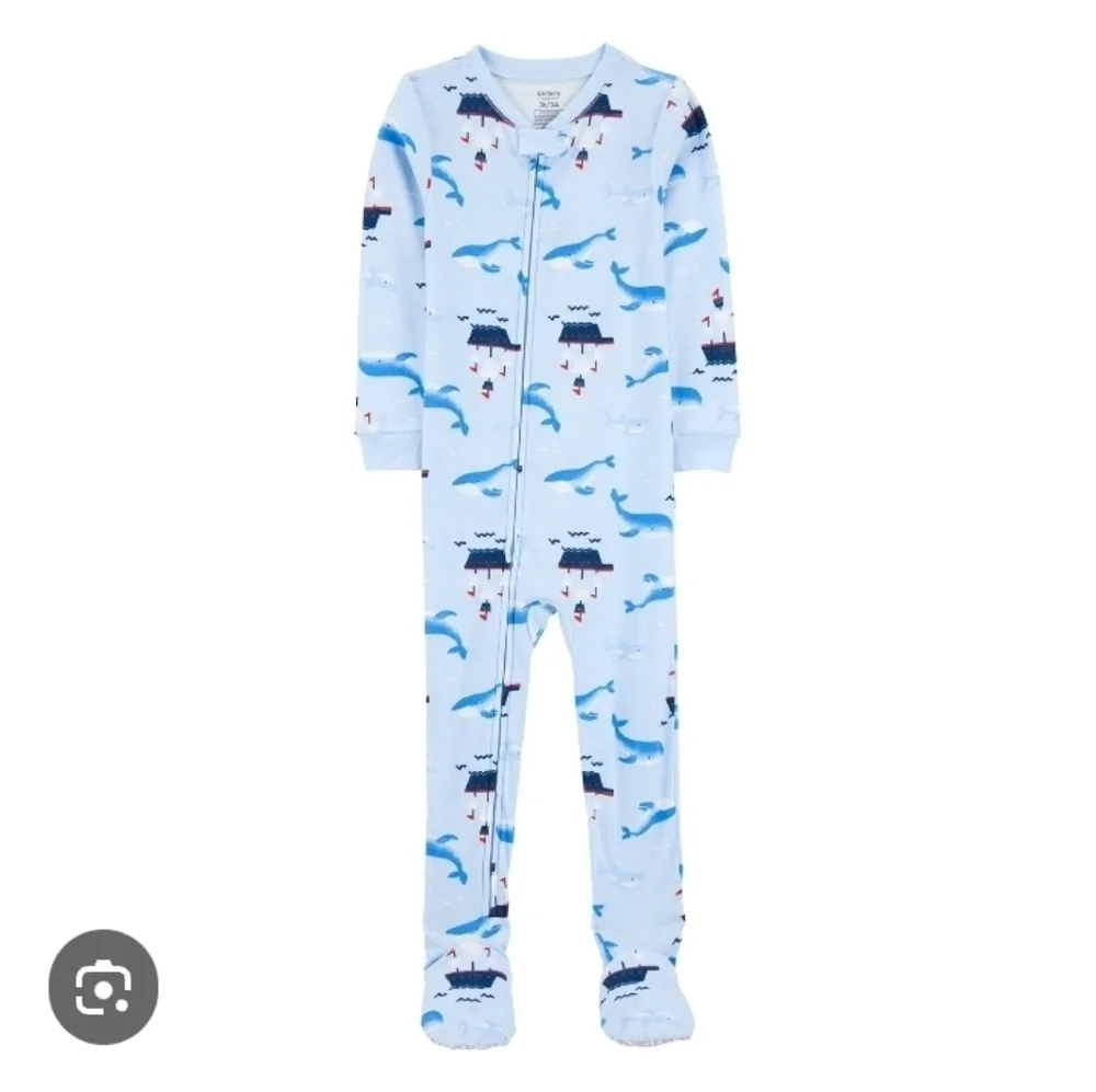 Carter's Toddler Boy Cotton Footie Pajama Size 3T