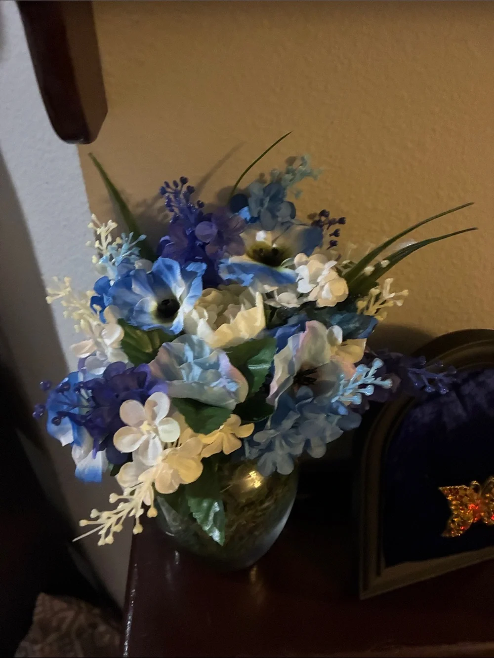 N/A elegant blue