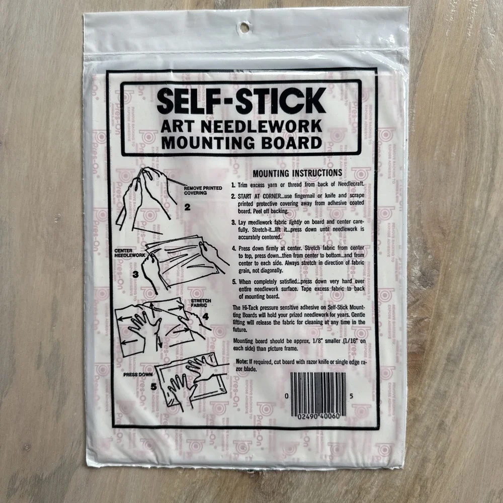 Pres-On Products self stick