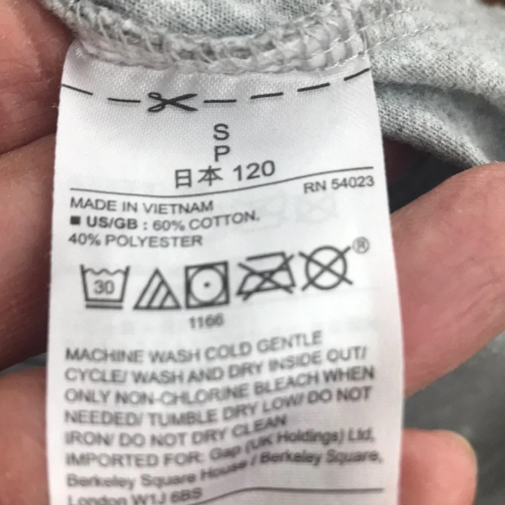 GapKids Gray Tee with “86” Sequin Graphic