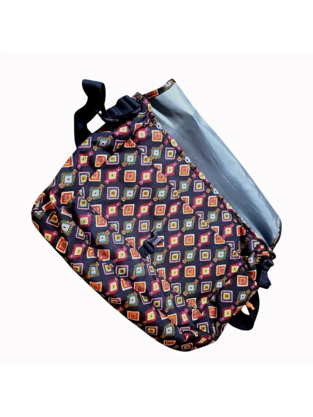 NWT Vera Bradley Lighten Up Laptop Messenger Bag Mini Medallions Crossbody