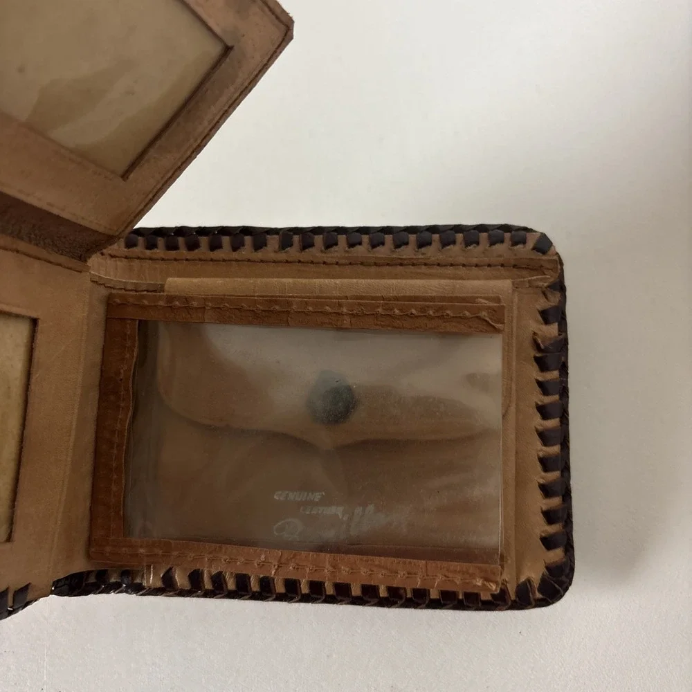 Handmade mens bifold