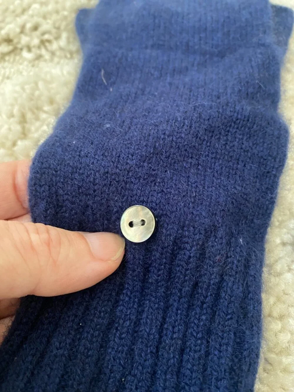 Hill House blue cashmere