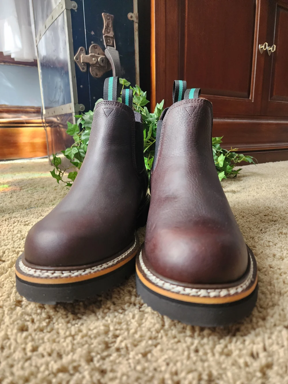 Georgia Boot durable leather