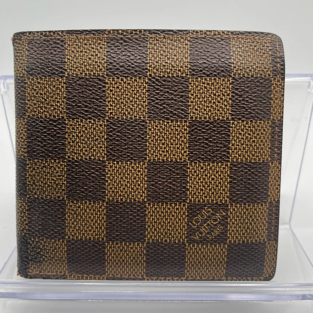 Louis Vuitton - Damier Ebene - Men’s / unisex bifold wallet - GUC