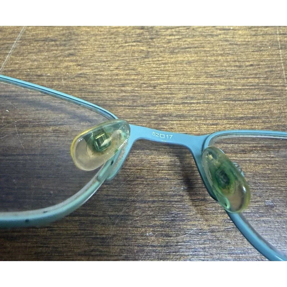 Karen Kane Eyeglass Frame Only Fairy Moss Women's Brown Teal Full Rim 52 17 135