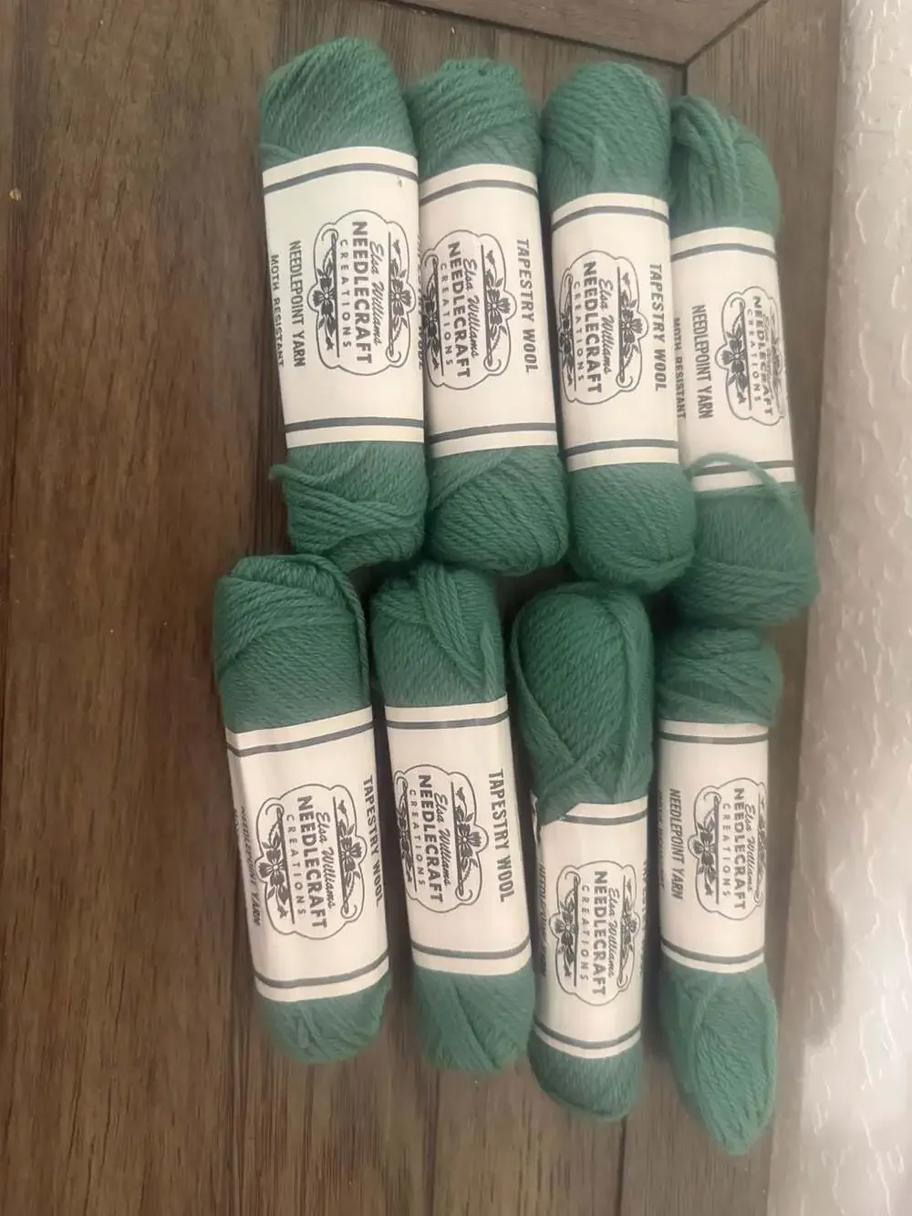 Vintage Elsa Williams Needlecraft Creations 100% Wool Tapestry Yarn, Color N413