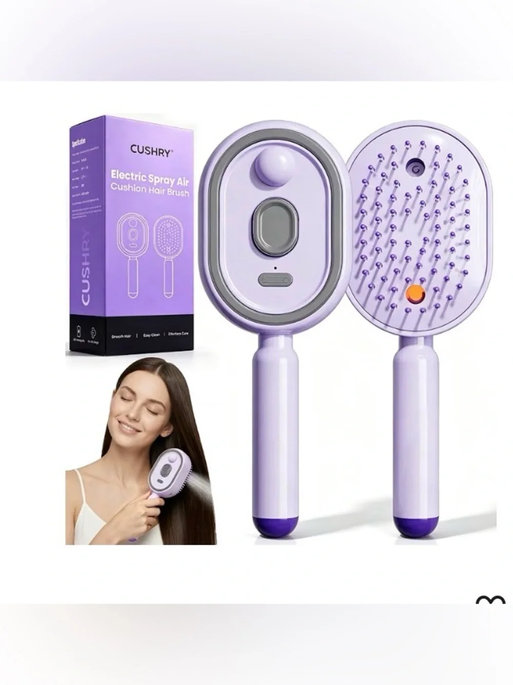 Electric Spray Air Cushion Massage Comb