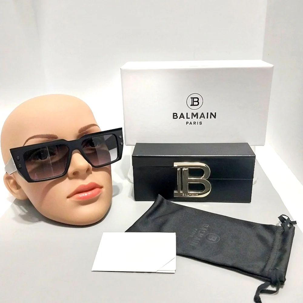 Balmain B-VI Polorized‎ Sunglasses, NWT