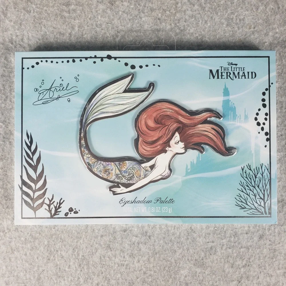 Disney The Little‎ Mermaid Ariel Eyeshadow Palette 12 Shades Taste Beauty New