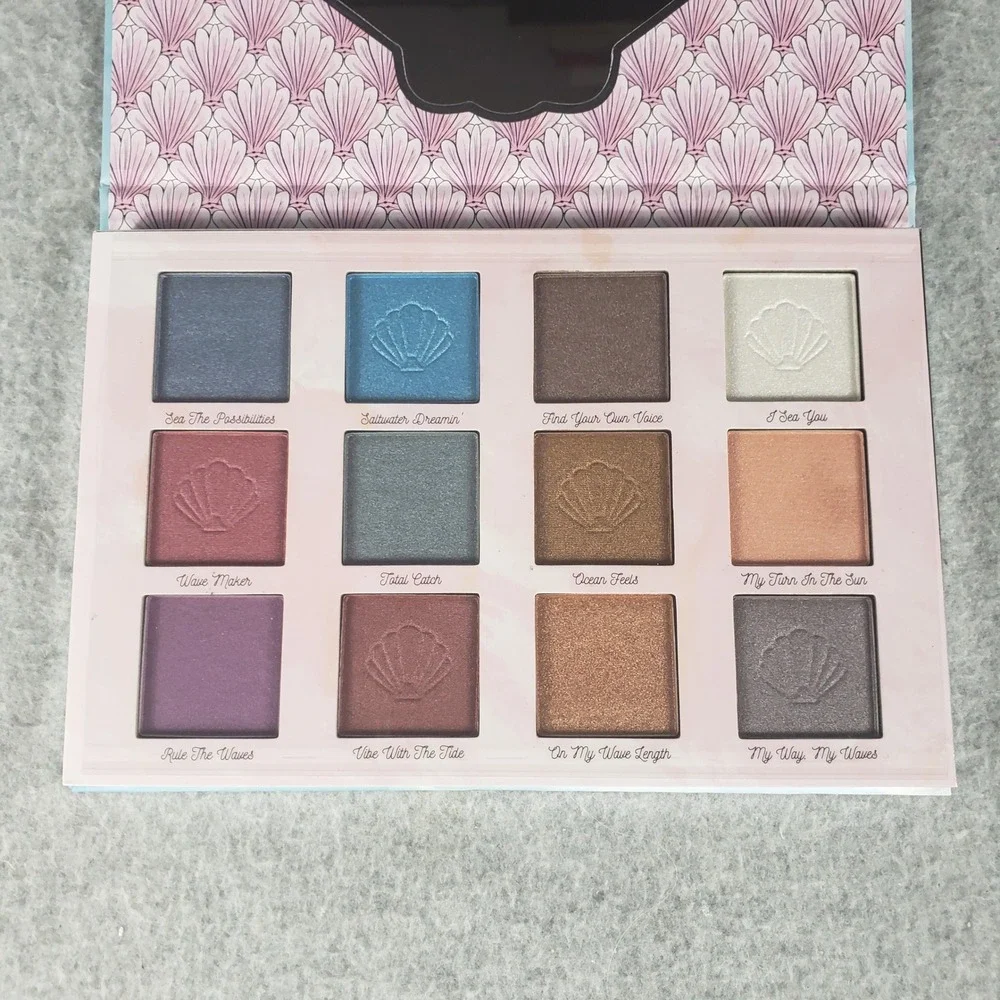 Disney The Little‎ Mermaid Ariel Eyeshadow Palette 12 Shades Taste Beauty New