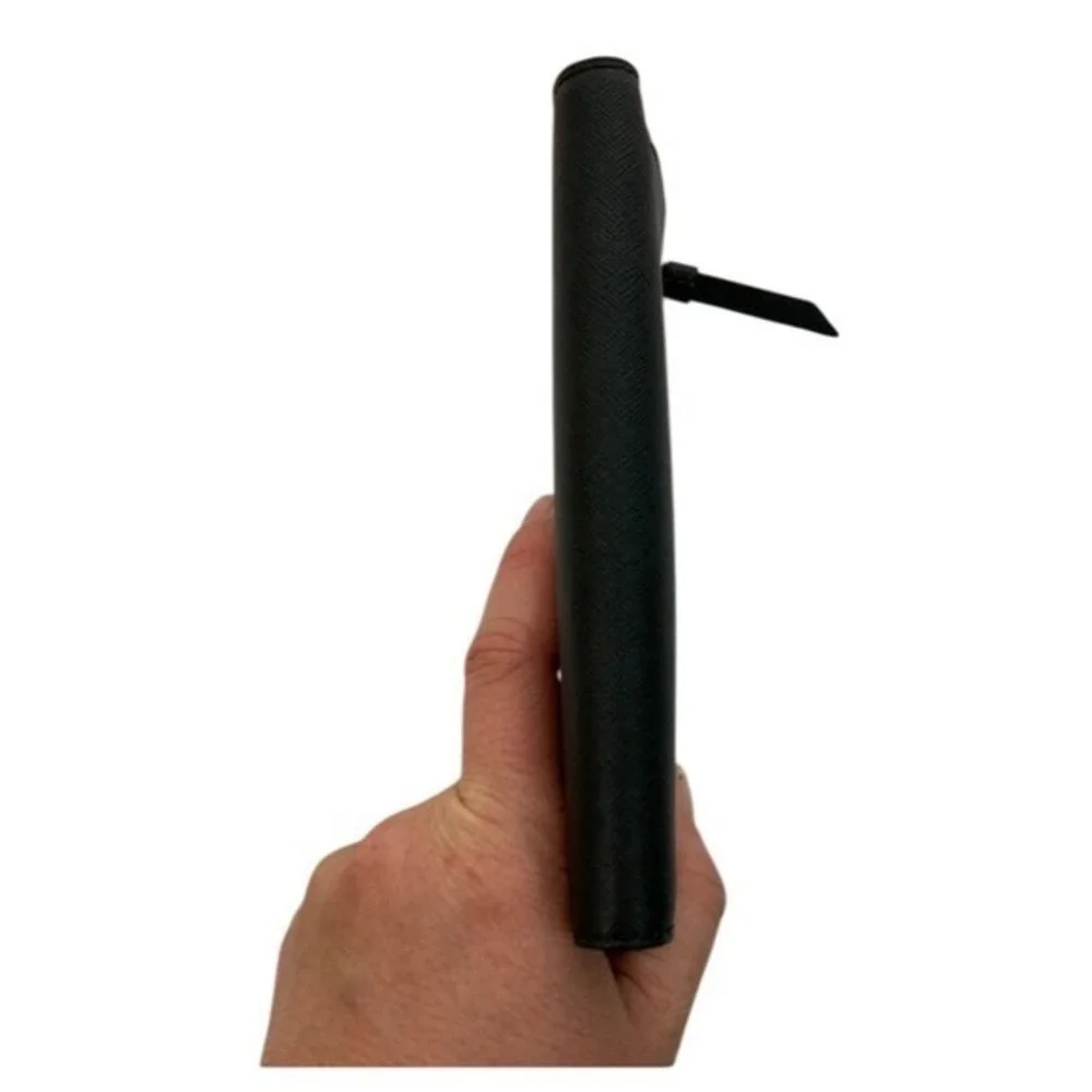 Kate Spade Bifold Wallet Women Black‎ Saffiano Leather Slim Zip