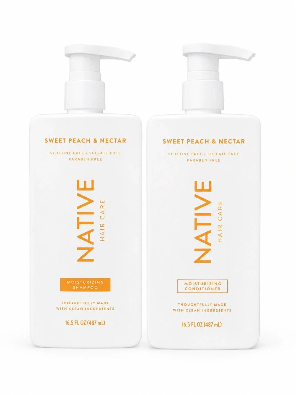 Native Sweet Peach & Nectar Shampoo & Conditioner