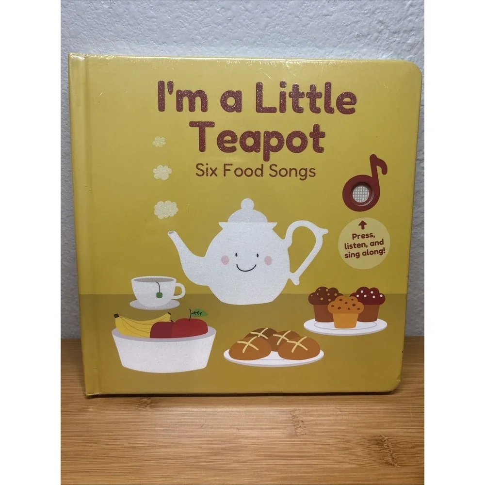 I'M a Little Teapot Music Book for Toddlers 1-3 Years‎ Old - Food Musical Books,