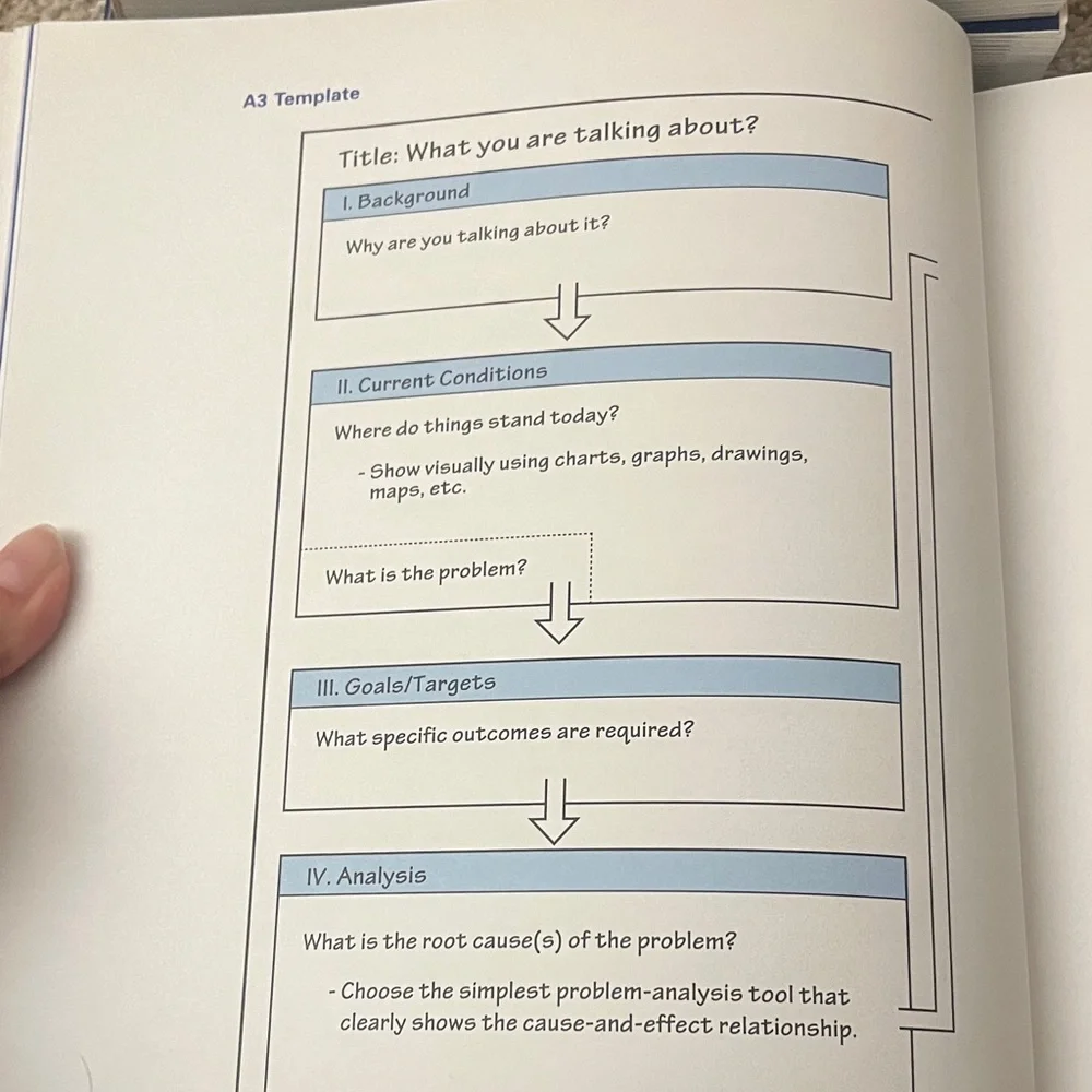 Lean Enterprise Institute mentor writing