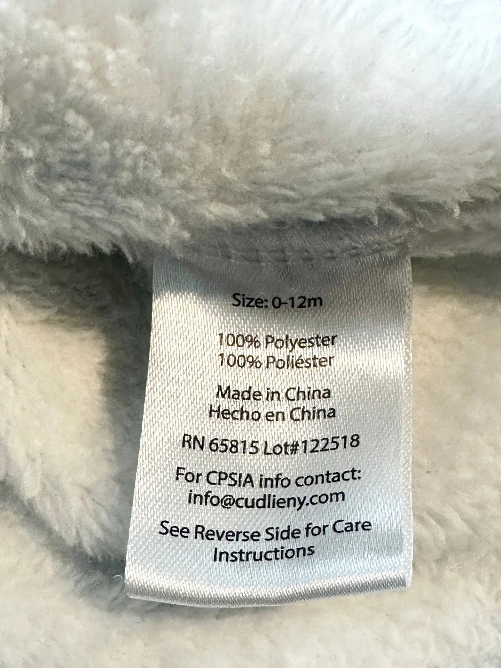 Disney cozy white