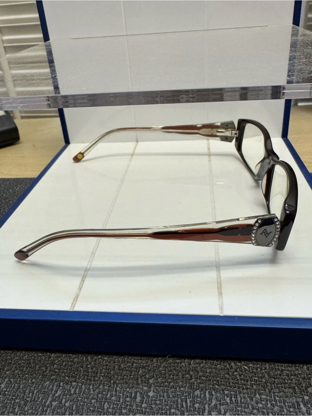 Adrienne Vittadini Eyeglasses Frame & Case