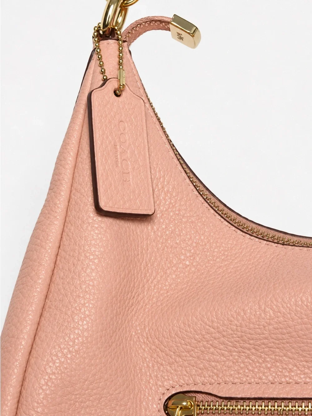 Coach pebbled leather