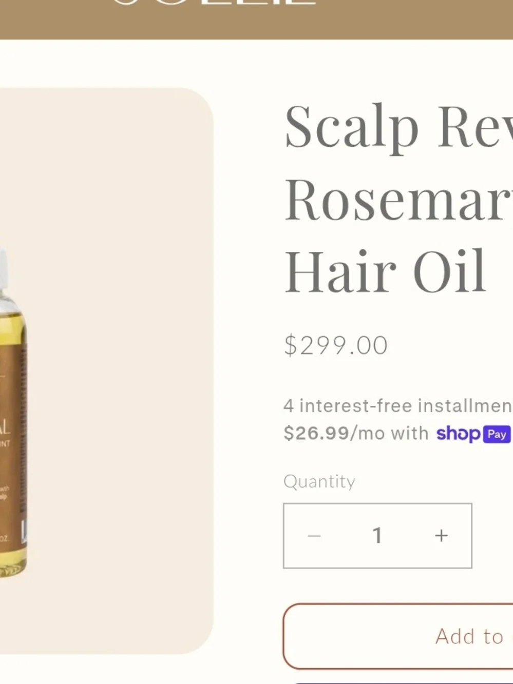 N/A soleil scalp