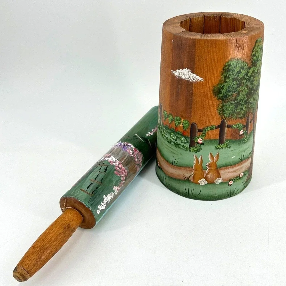 N/A handpainted wooden