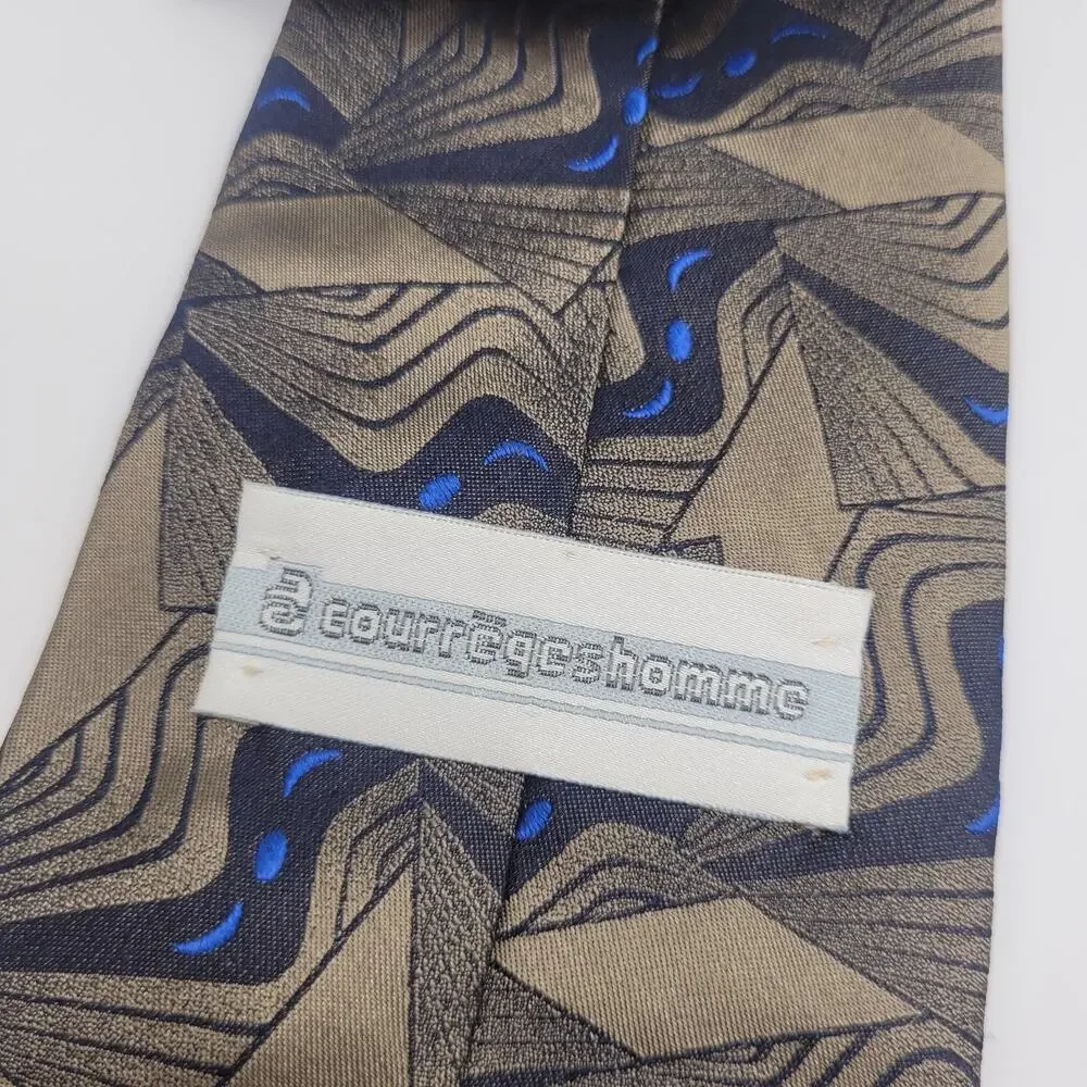 Courreges Homme 100% silk
