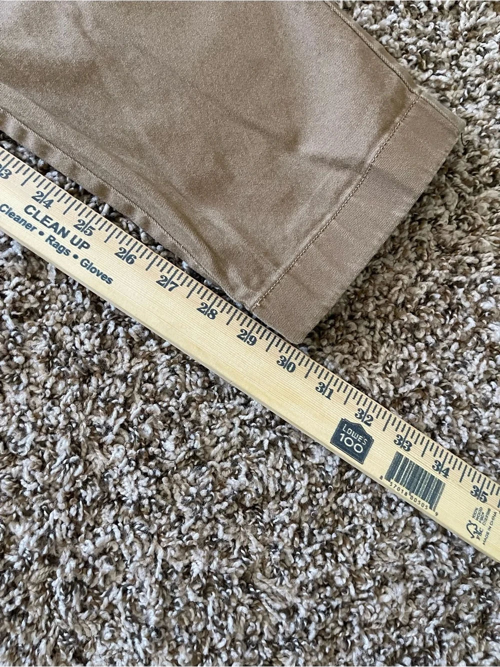 J.Crew 484 Slim Stretch Chino Pants Mens Size 30x32 Khaki Casual Everyday‎