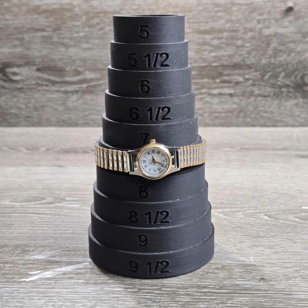 Anne Klein‎ II Two Tone Stainless Steel Women's Round Quartz Watch  6.5