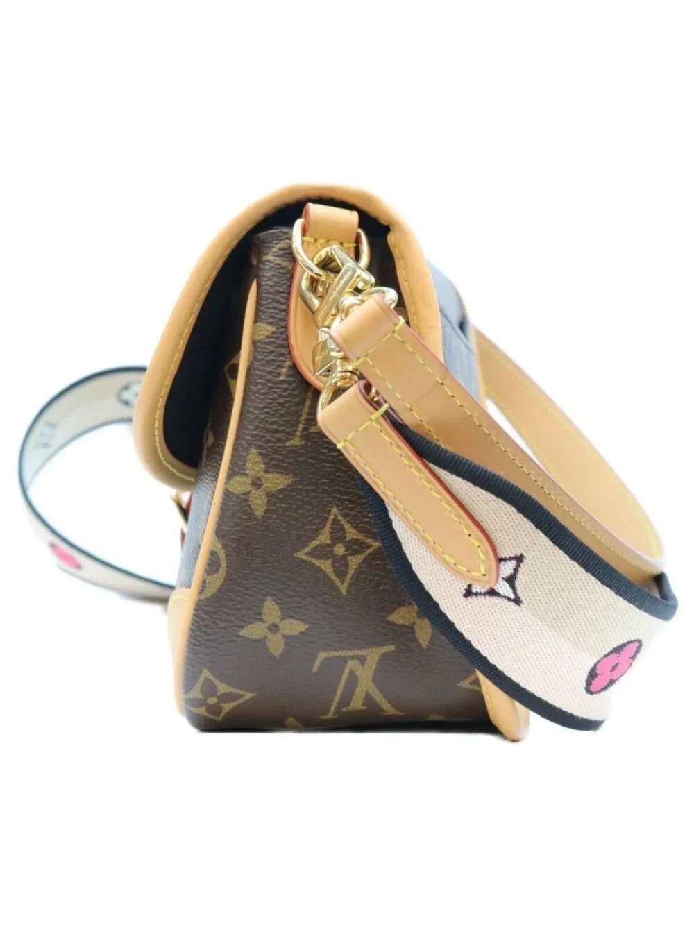 Louis Vuitton Monogram Noir Diane NM PM Shoulder Bag