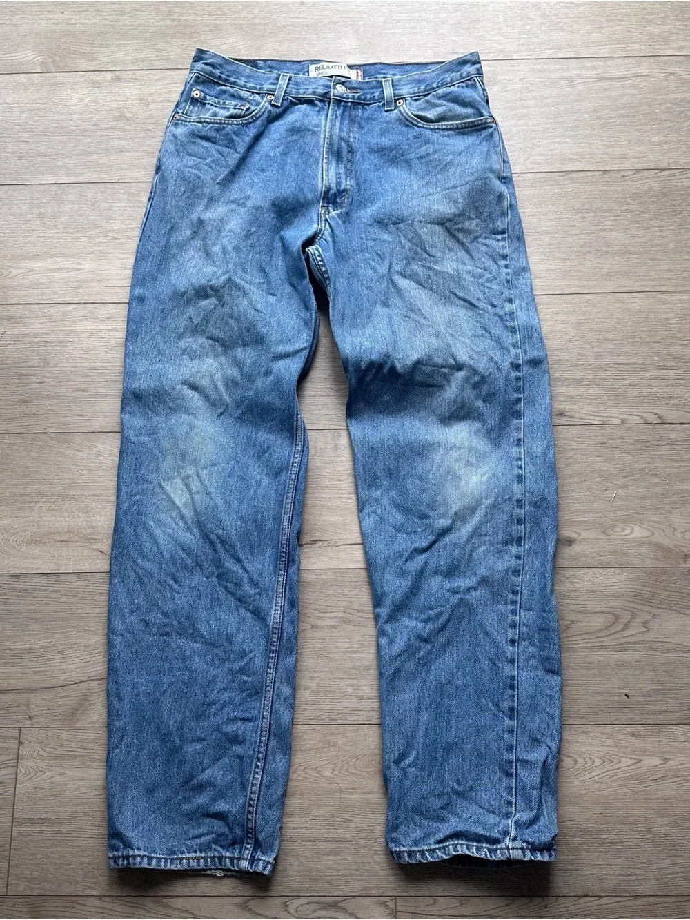 Levi’s 550 Relaxed Fit Jeans Men’s 36x36‎ Light Wash Straight Leg 100% Cotton