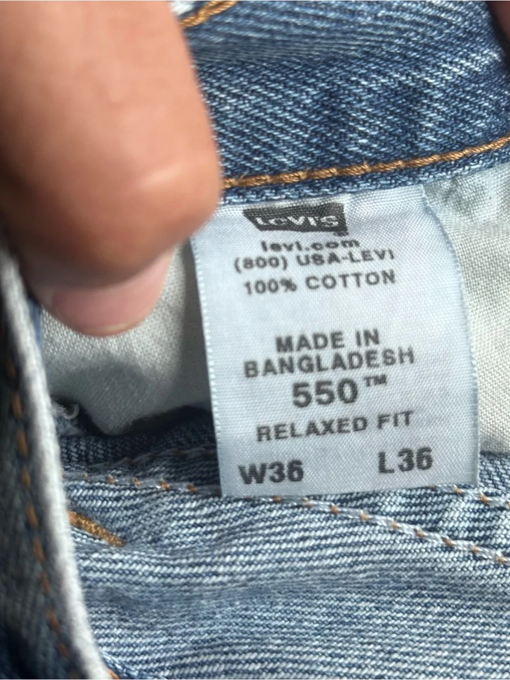 Levis levi’s 550