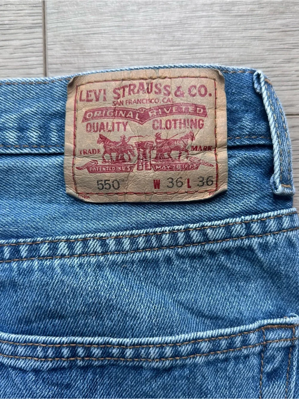 Levis levi’s 550