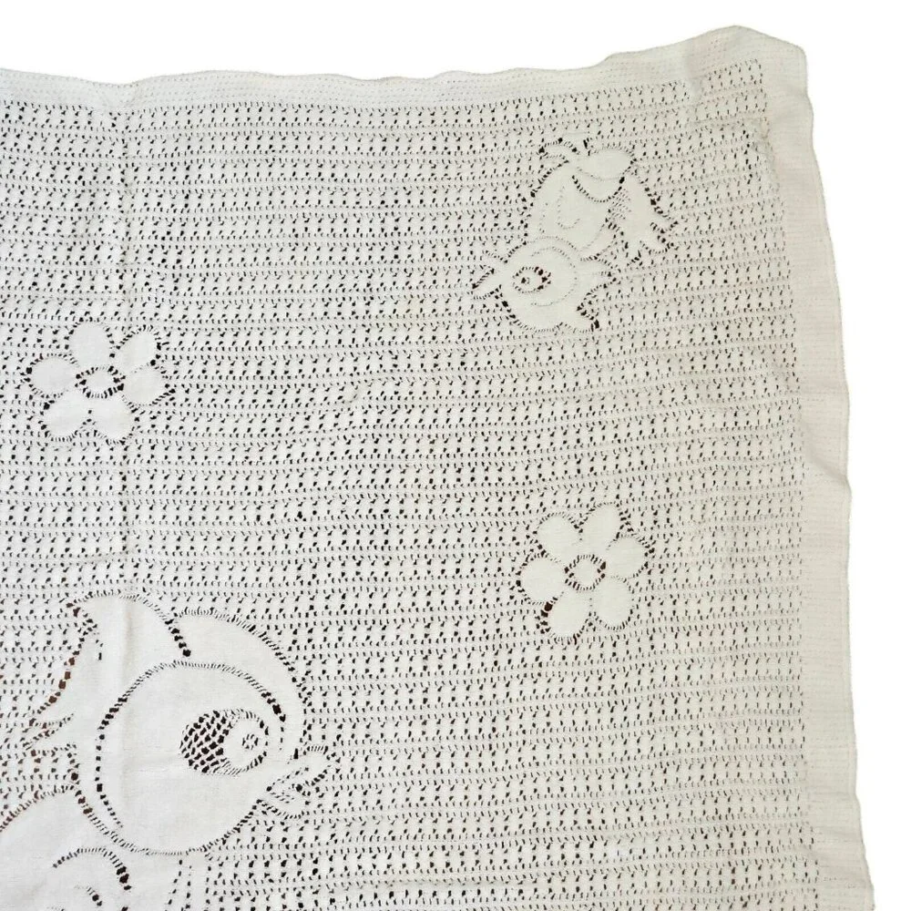 Vintage white knit