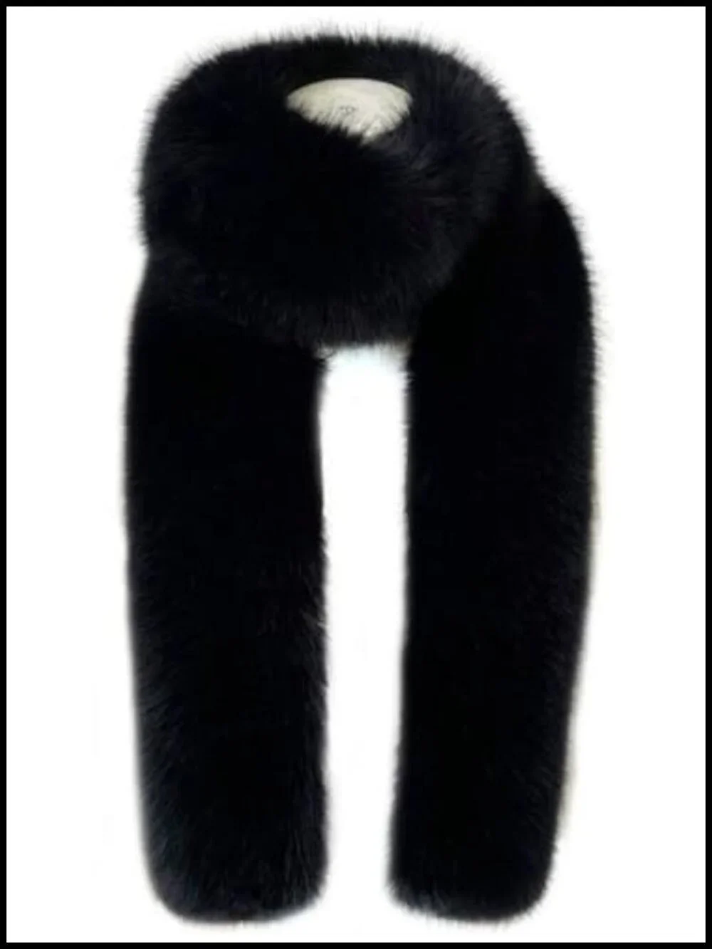 N/A fluffy faux
