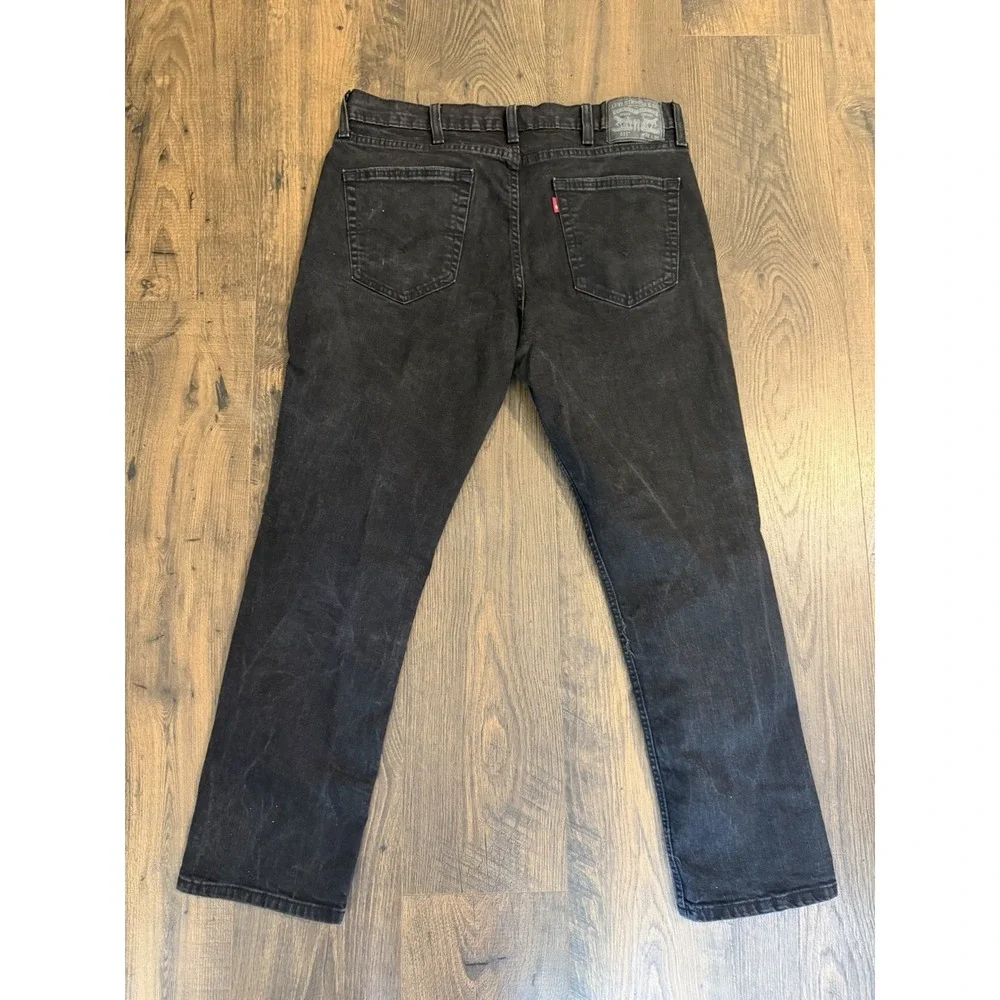 Levi's Men's 511 Slim Flex Fit Black Jeans 38x30