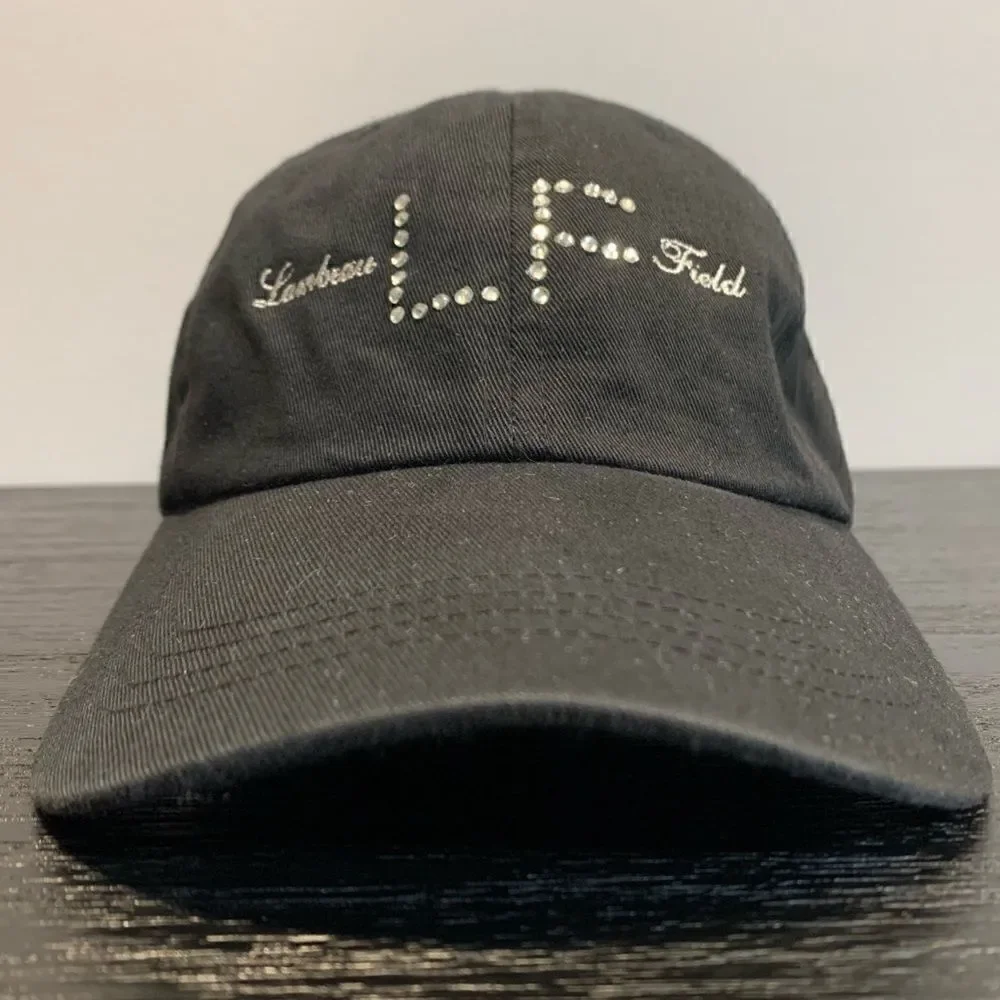Gear for sports Lambeau field womans bedazzle Black baseball hat