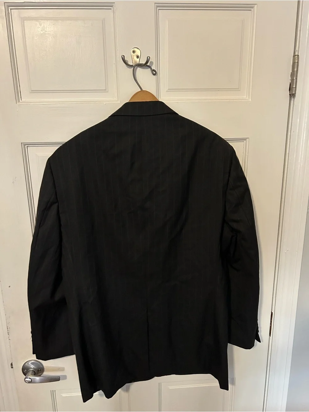 Brooks Brothers Golden Fleece Vitale Barberis Canonico Pinstripe Suit Jacket