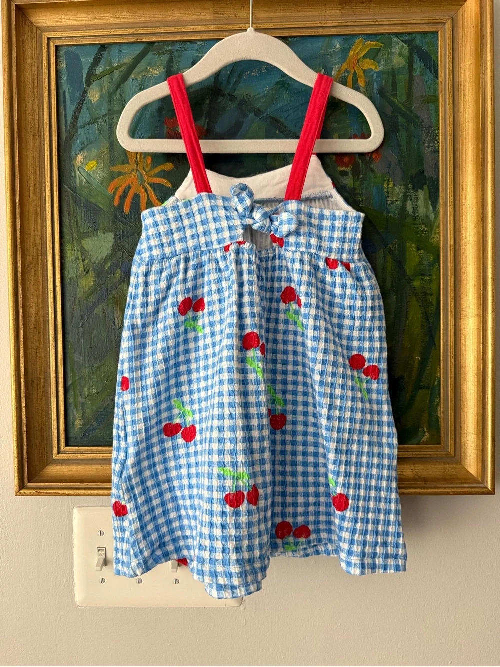Zara lightweight gingham