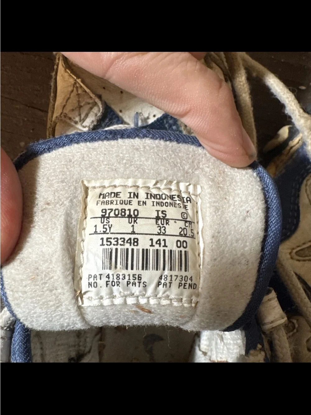 Nike size 5y