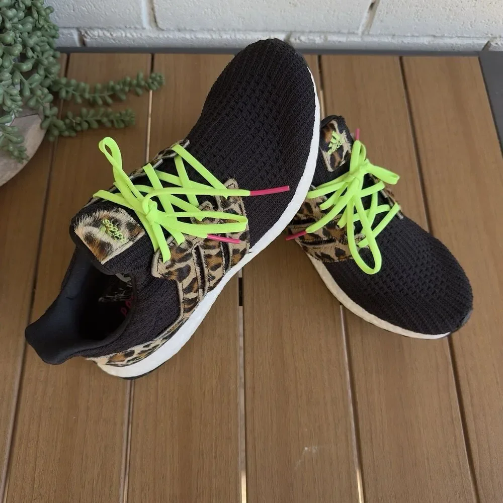 Adidas Mens Ultraboost DNA Animal Leopard Running Shoes Size 9.5M FZ2731