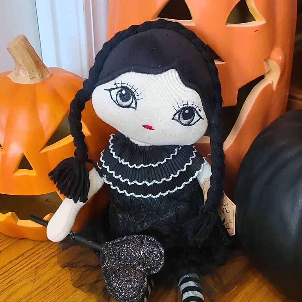 Wednesday Addams Doll Shelf Sitter 💜