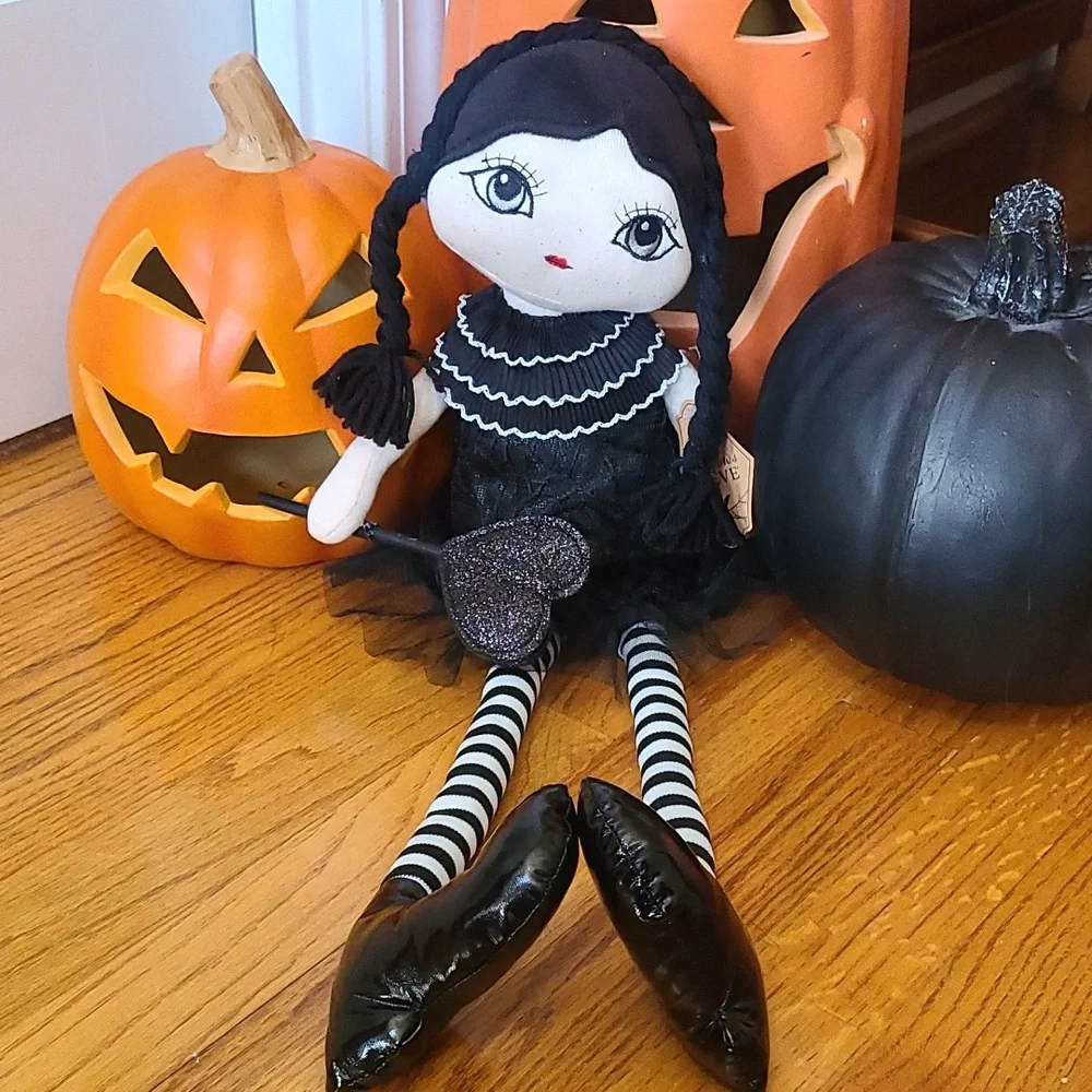 Wednesday Addams Doll Shelf Sitter 💜