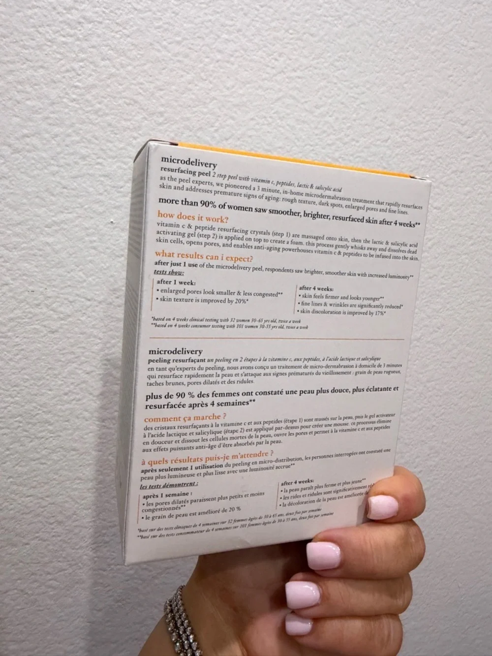 NEW Philosophy MICRODELIVERY vitamin c resurfacing peel kit