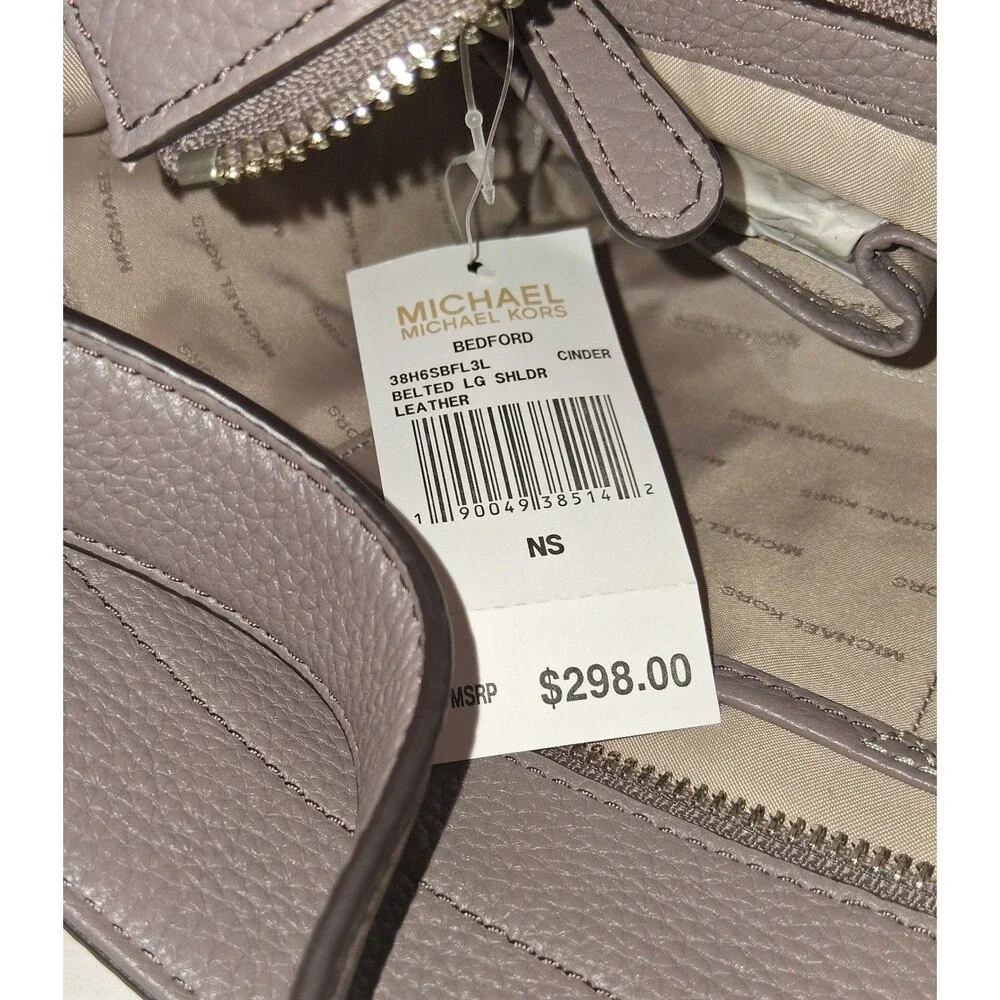 Michael Kors Bedford Large Pebbled Leather Hobo Bag